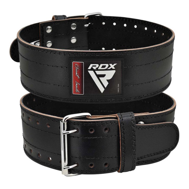 RDX RD1 Power Weightlifting Belt Leather Black