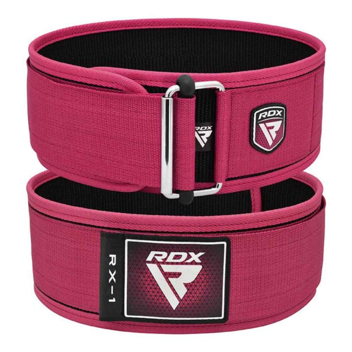 RDX RX1 Weightlifting Belt Pink