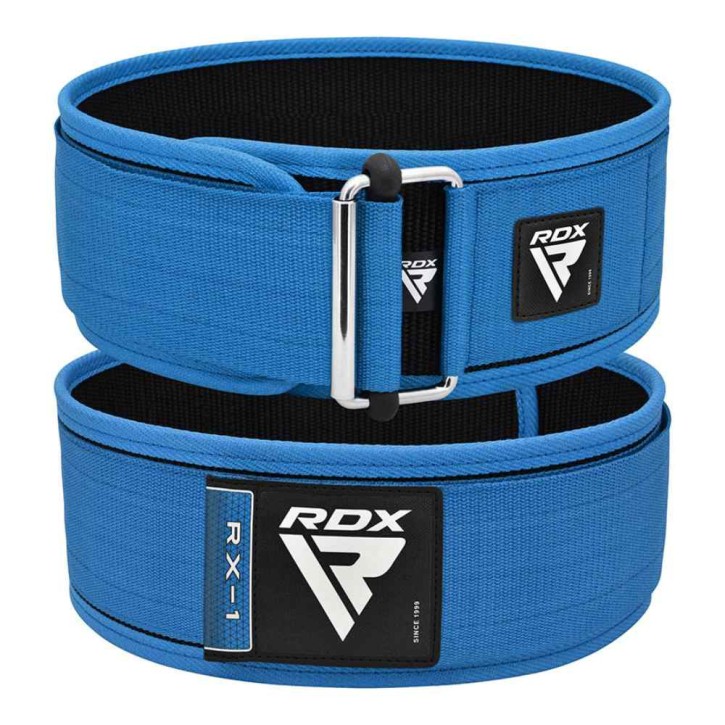 RDX RX1 Weightlifting Belt Blue