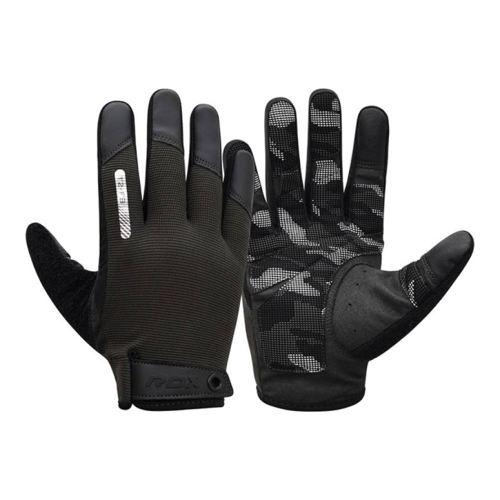 RDX T2 Full Finger Fitness Gloves Camo Black