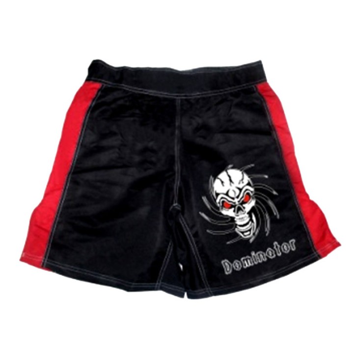 MMA Shorts Warrior Black Red