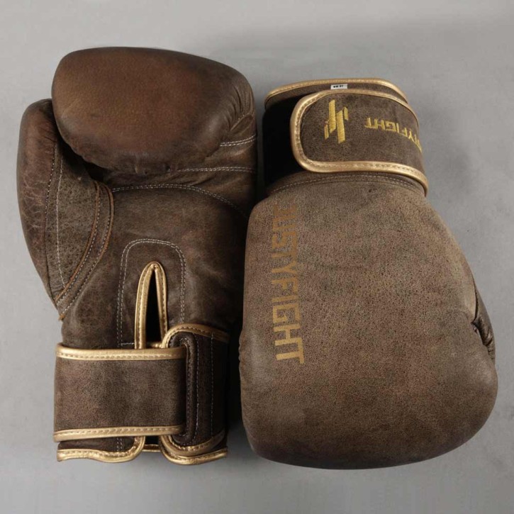 Justyfight boxing gloves old school