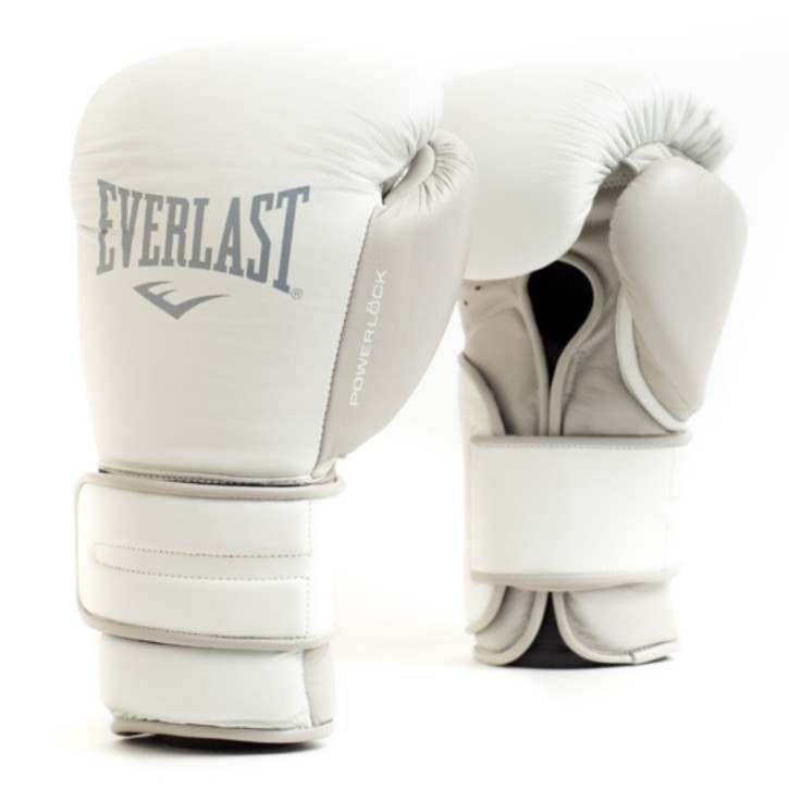 Everlast Powerlock HL Boxing Gloves White