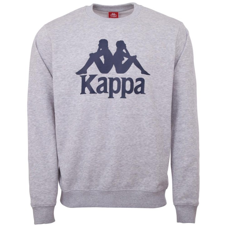 Christmas Sale Kappa Sertum RN Sweatshirt Grey Melange