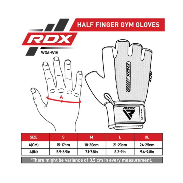 RDX W1 Weightlifting Gloves Pink