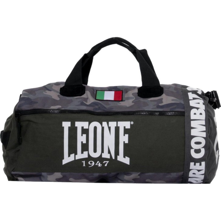 Leone 1947 Canvas Sports Bag Camo