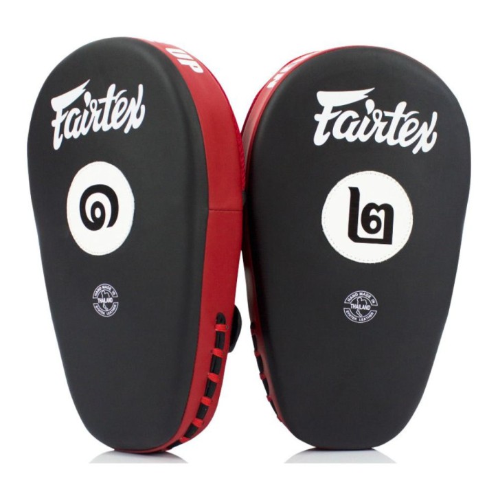 Fairtex FMV12 Angular Focus Pads Black Red