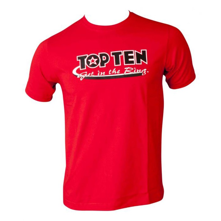 Top Ten Get In The Ring T-Shirt Red