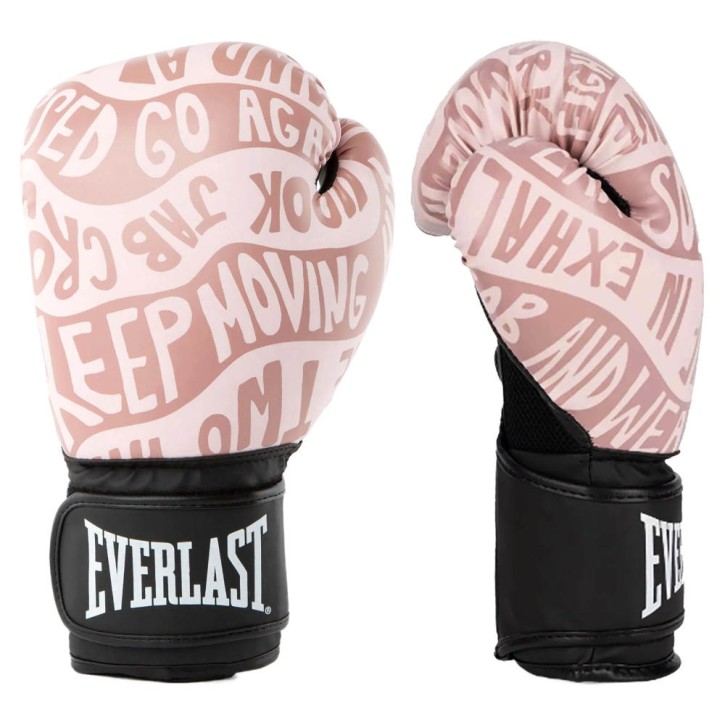 Everlast Spark Boxing Gloves Pink Gold