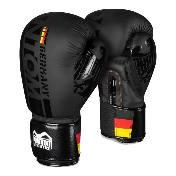 Phantom German Boxing Gloves Black