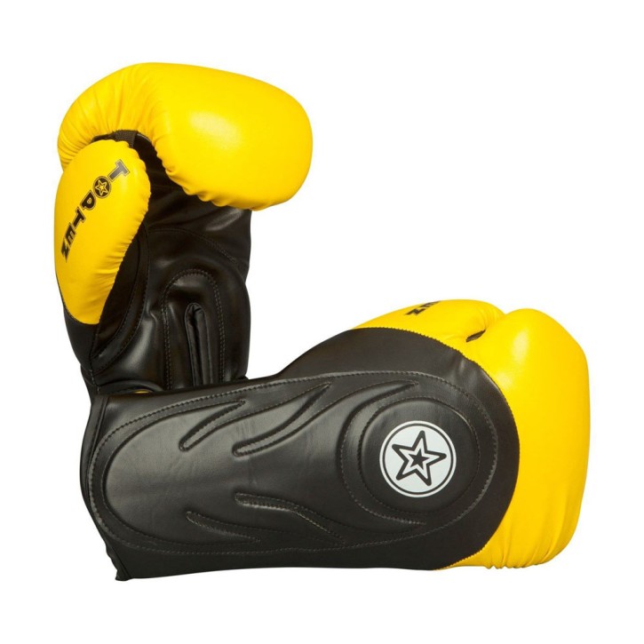 Top Ten Hero Sparring Gloves Black Yellow