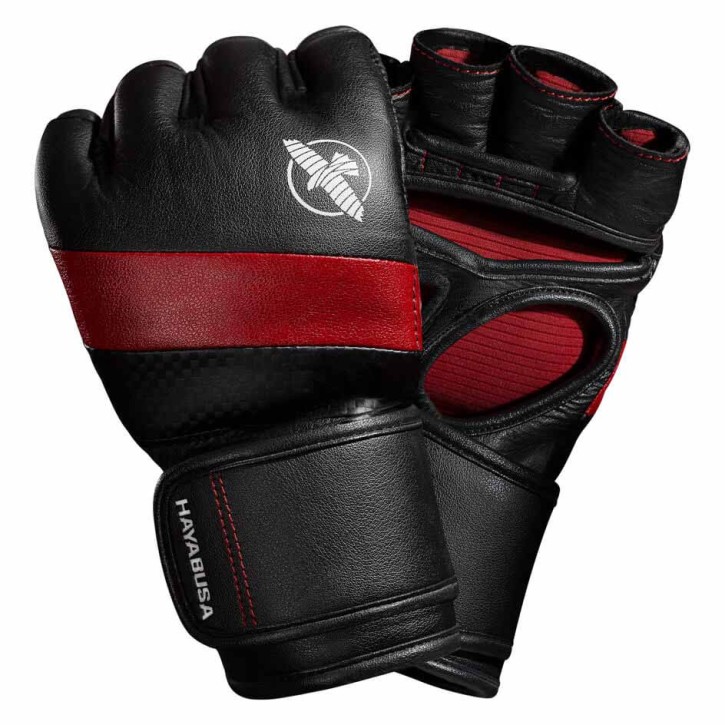 Abverkauf Hayabusa T3 4oz MMA Gloves Black Red S XL