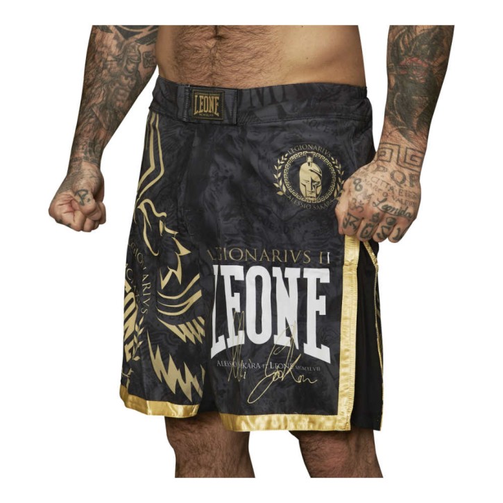 Leone 1947 Legionarivs MMA Shorts Black