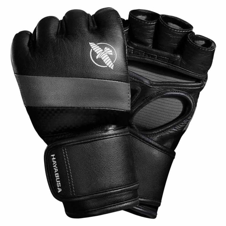 Sale Hayabusa T3 4oz MMA Gloves Black Gray S