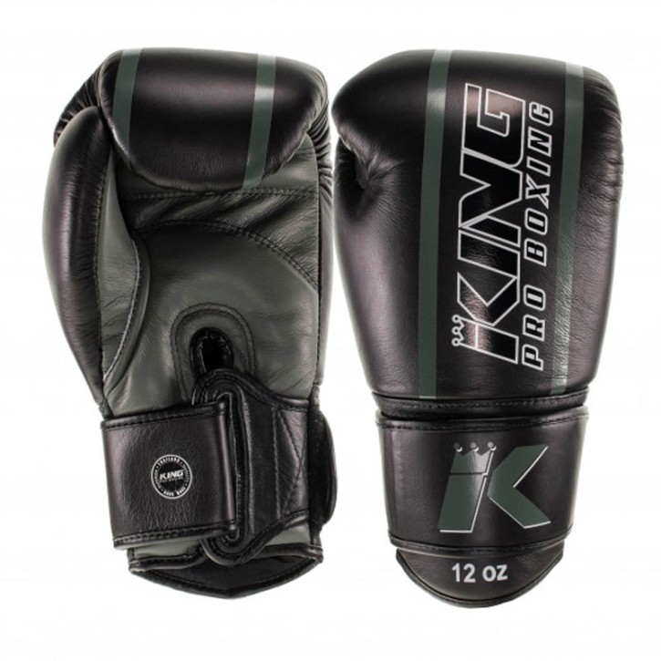 King Pro Boxing boxing gloves Elite 5 Black Green