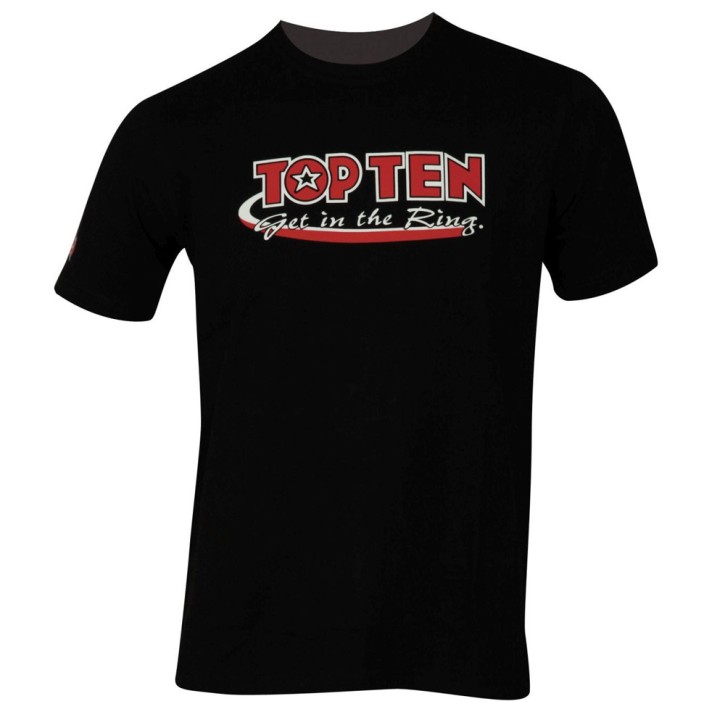 Top Ten Get In The Ring T-Shirt Black