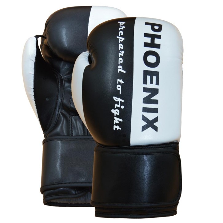 Phoenix PX Boxing Glove Prepared to Fight White Junior