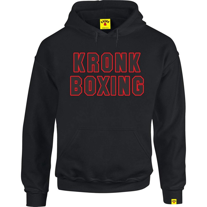 Kronk Boxing Hoodie Black Red
