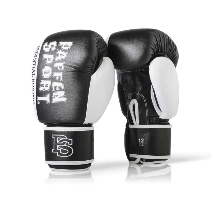 Paffen Sport Essential Sparring Boxhandschuhe Black White