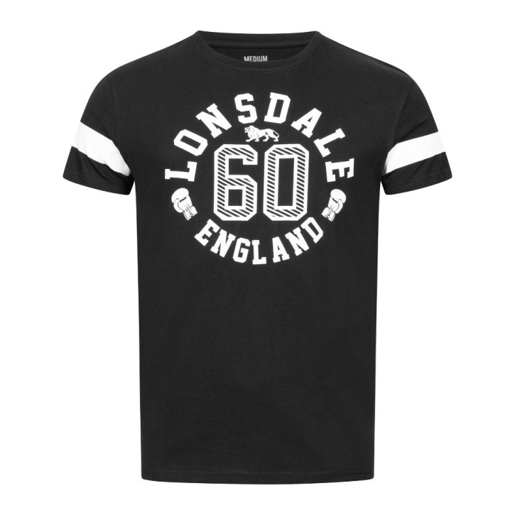 Lonsdale Askerswell T-Shirt Schwarz