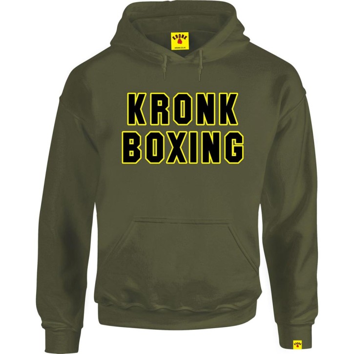 Kronk Boxing Hoodie Military Green