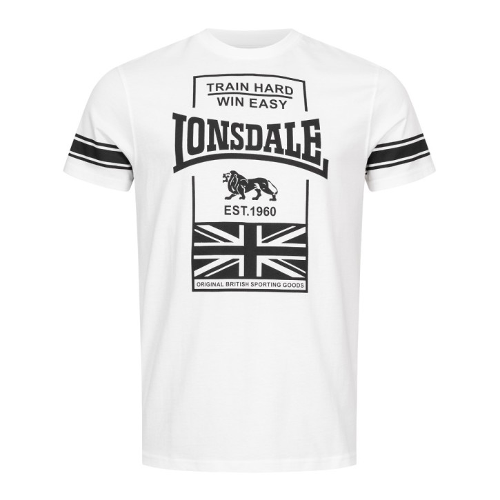 Lonsdale Charmouth T-Shirt Weiss