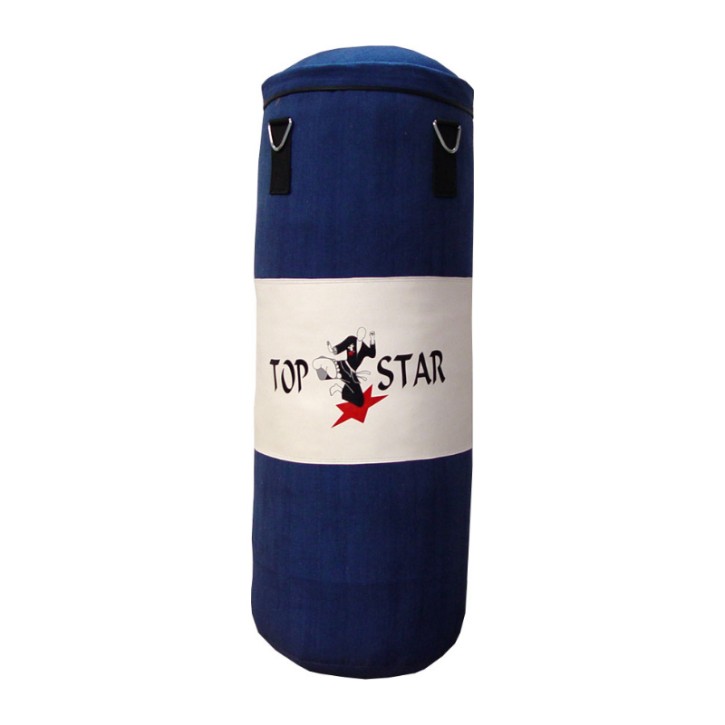 Punching bag Blue White 120cm unfilled