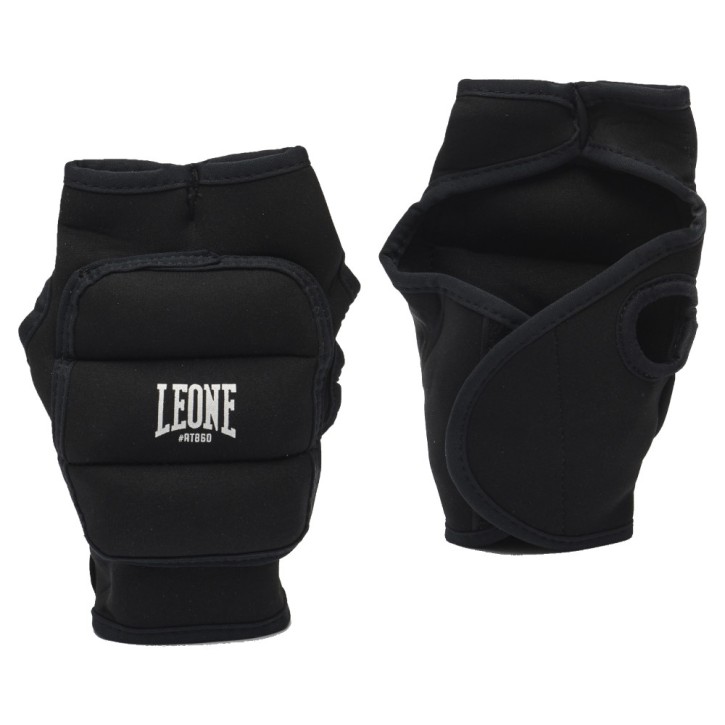 Leone 1947 Weighted Fitness Gloves 0.5Kg Black
