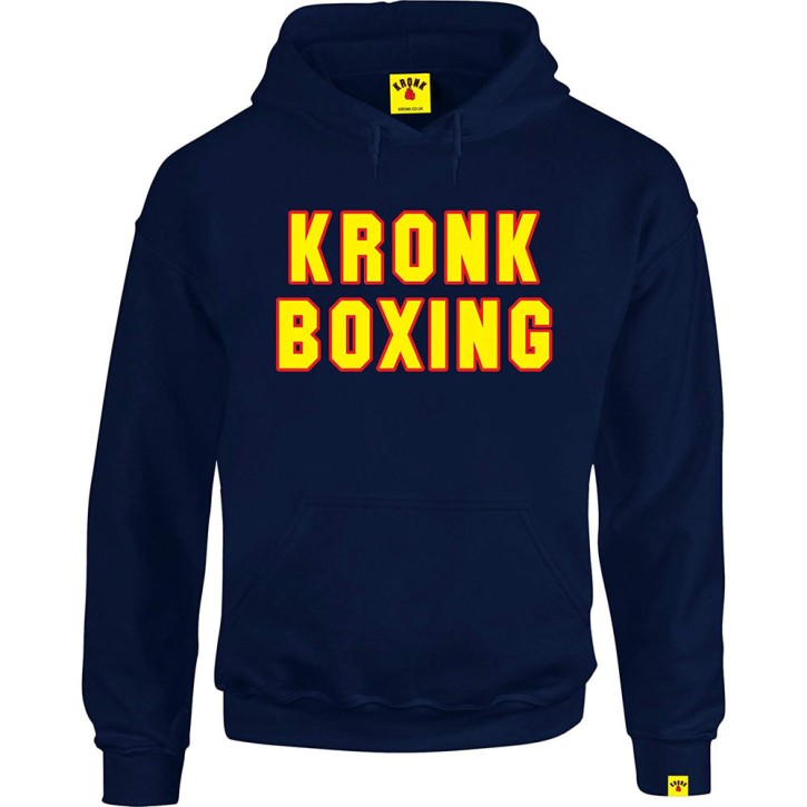 Kronk Boxing Hoodie Navy Red Yellow
