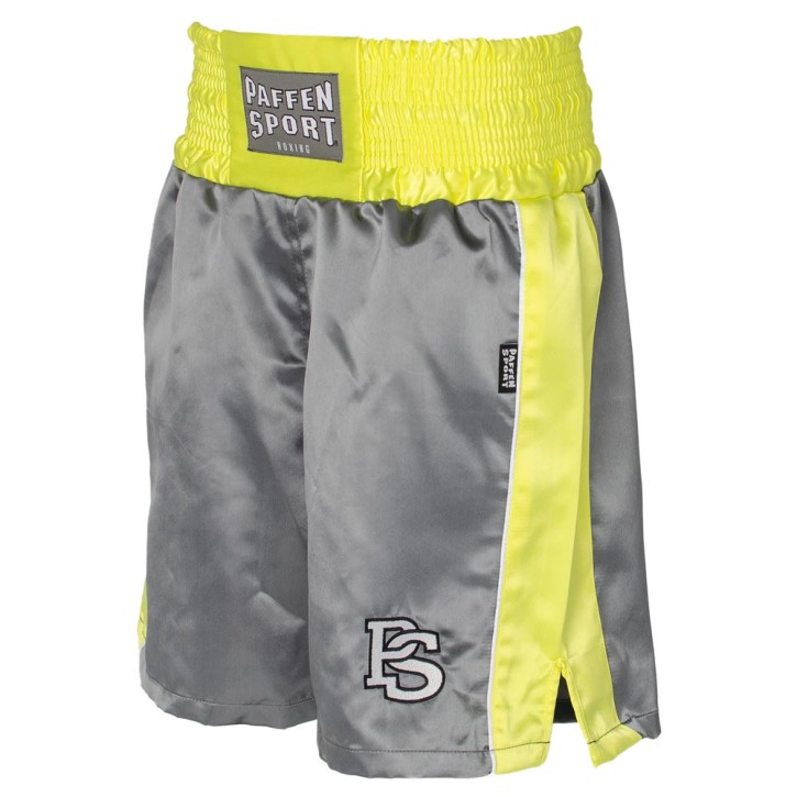 Paffen Sport Kids Boxerhose Grey Neon Yellow White