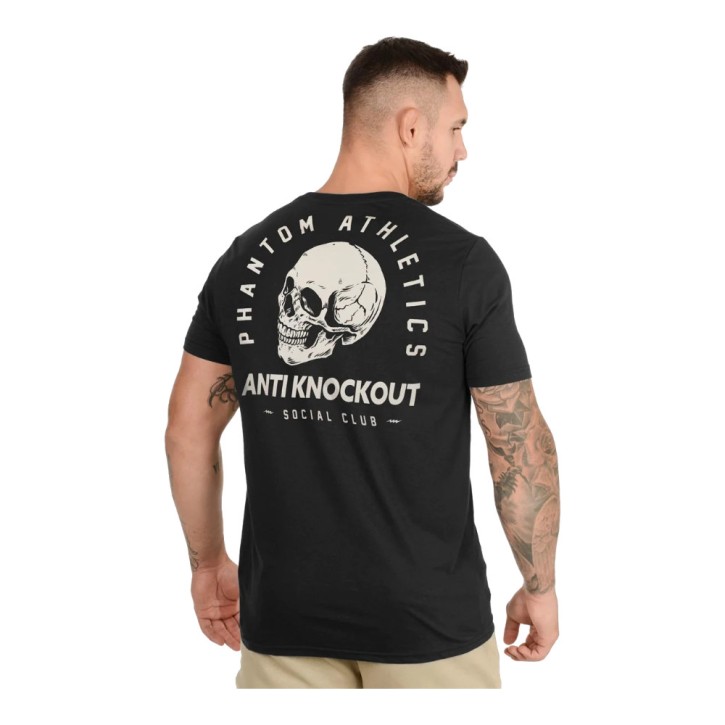 Phantom Athletics Anti Knockout Club T-Shirt Schwarz