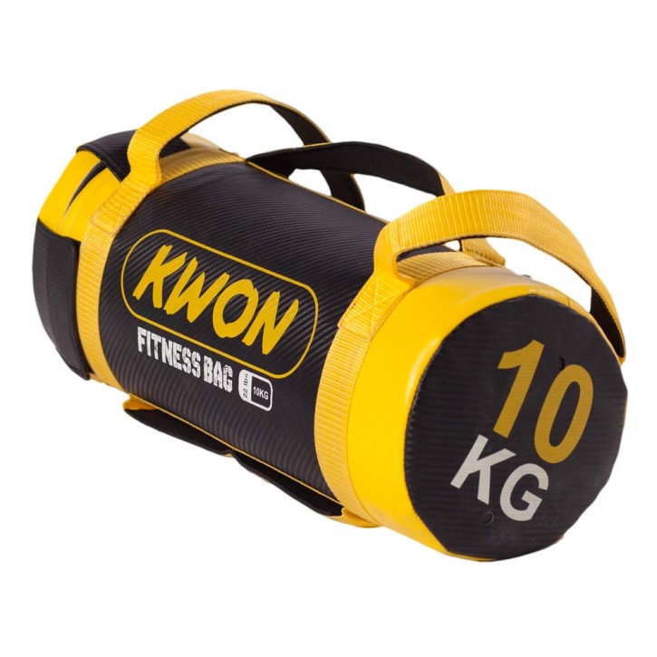Kwon Fitnessrolle Black Yellow 10kg