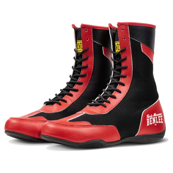 Benlee Longplex Boxing Shoes Red Black