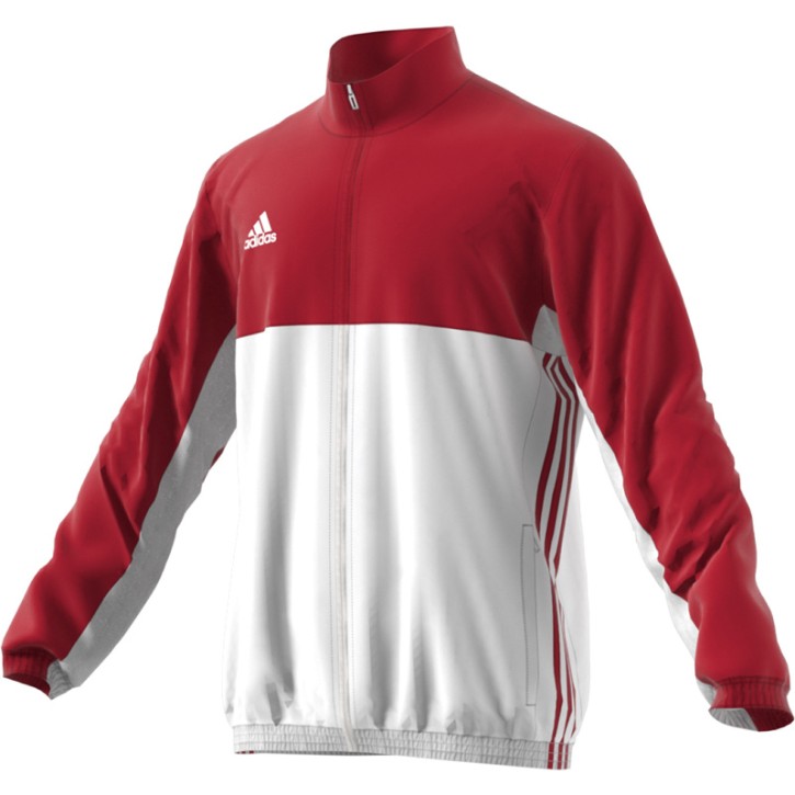 Abverkauf Adidas T16 Team Jacke Männer Power Red White AJ5384