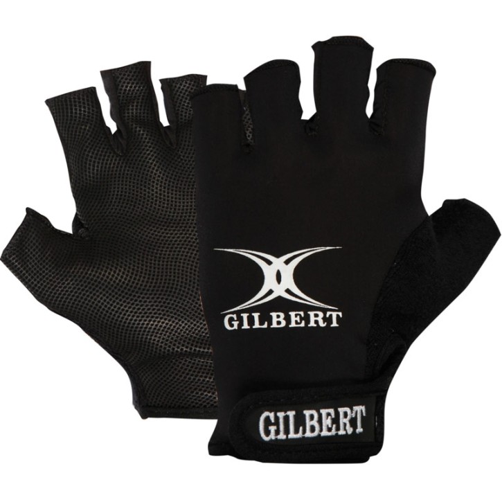 Gilbert Rugby Synergie Handschuhe Black