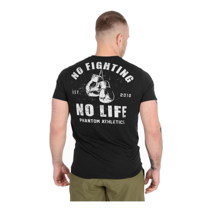 Phantom Athletics No Fighting No Life T-Shirt Black