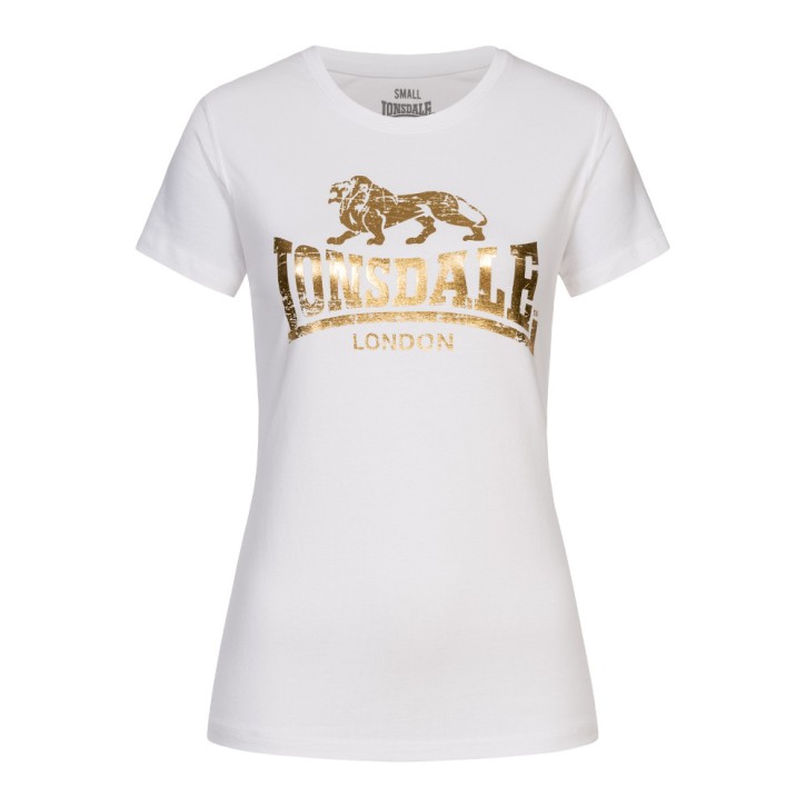 Lonsdale Bantry Frauen T-Shirt Weiss