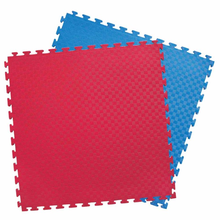 Kwon Clubline Steckmatte Reversible Puzzlematte Red Blue 2cm