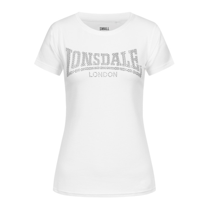 Lonsdale Bekan Frauen T-Shirt Weiss