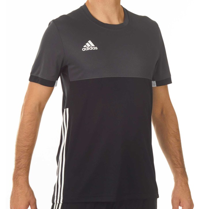 Abverkauf Adidas T16 Climacool T-Shirt Männer Black Grey AJ5444