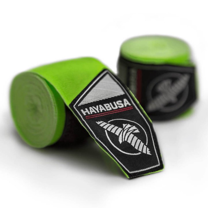 Hayabusa Perfect Stretch boxing bandages Green