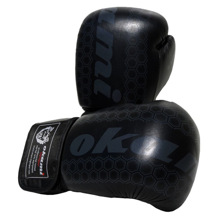 Abverkauf Okami Elite Boxhandschuhe Black Edition