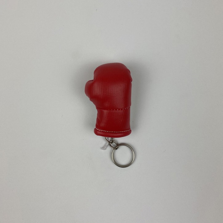 Key ring boxing glove Red