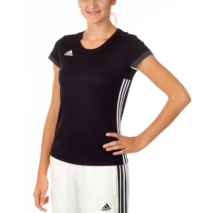 Abverkauf Adidas T16 Team T-Shirt Damen Black White AJ5301 XL