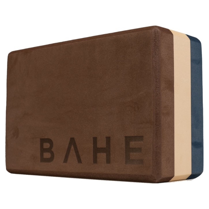 Bahe Yoga Block Blue Brown