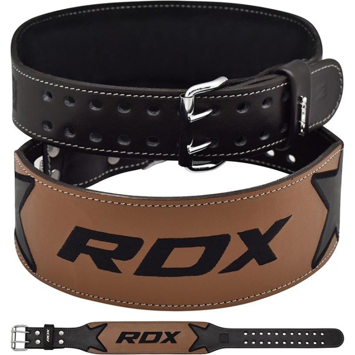RDX Weightlifting Belt EMBROIDERY 4Inch Black