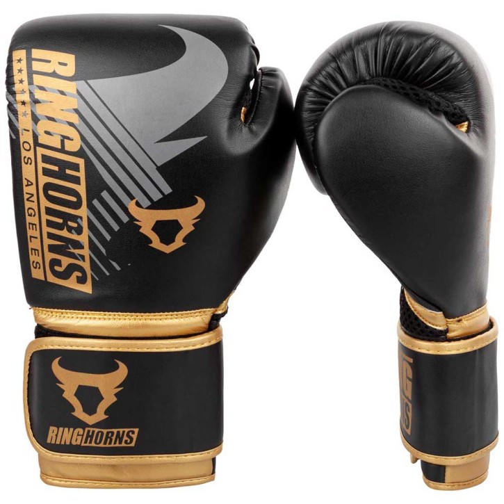 Ringhorns Charger MX Boxing Gloves Black Gold