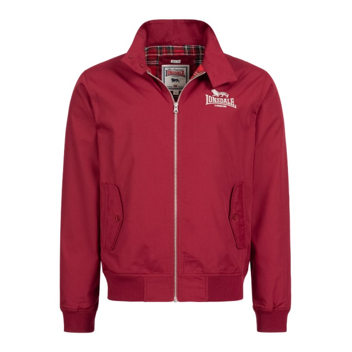 Lonsdale Classic SlimFit Jacket Red