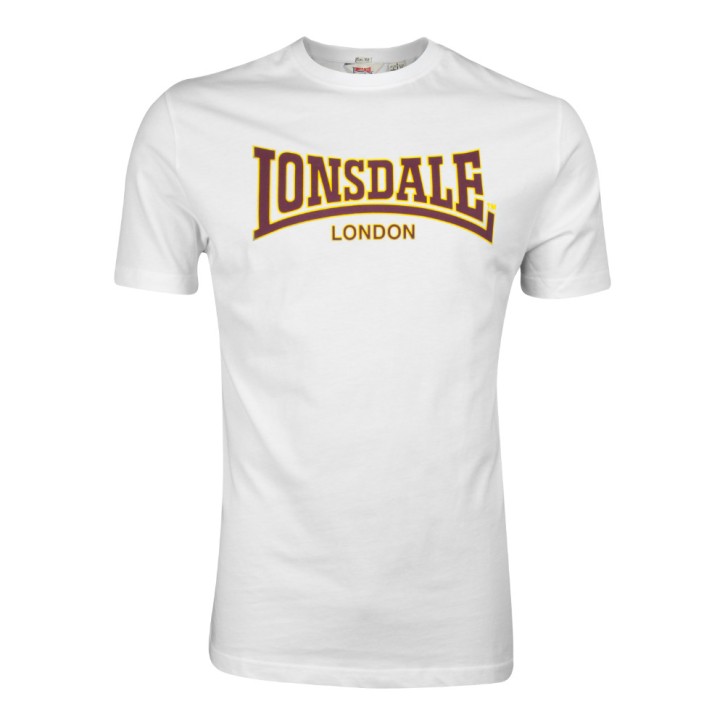 Lonsdale Classic SlimFit T-Shirt Weiss