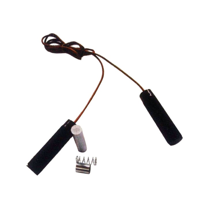 Skipping rope leather with weights 280cm